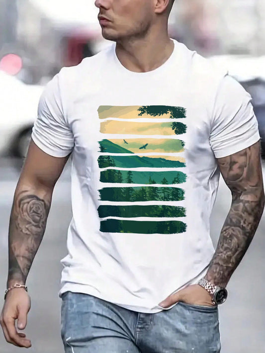 This Adventure Awaits t-shirt is perfect for the outdoor enthusiast. Its mountain-inspired design and comfortable short sleeve fit make it ideal for any adventure. Made with high-quality materials, this t-shirt is both durable and stylish. Get ready to take on any adventure that awaits you!