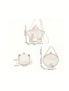 2024 Women's Shell Shaped Clutch: Chic Acrylic Handbag for Beach, Sports & Picnic