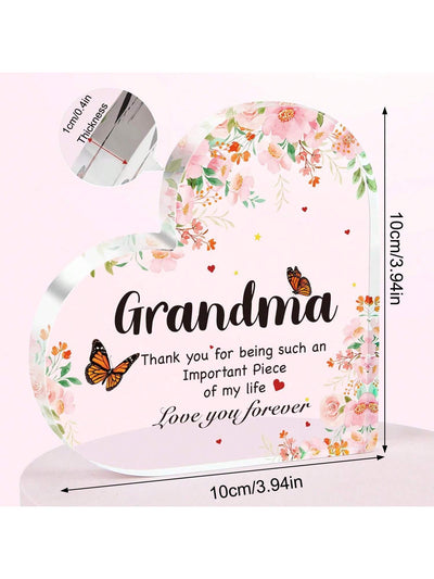 Unique Acrylic Puzzle: A Thoughtful Gift for Grandma for Christmas, Thanksgiving, and Birthdays