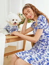 Blue White Porcelain Pet Dress: The Perfect Outfit for Your Pup!