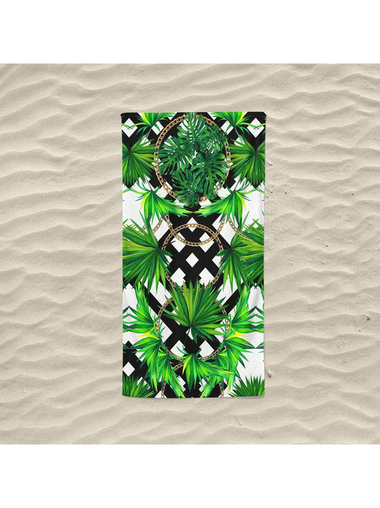 Stay comfortable and stylish this summer with our Microfiber <a href="https://canaryhouze.com/collections/towels" target="_blank" rel="noopener">Beach Towel</a> featuring a playful cartoon green leaf pattern. Made with high-quality microfiber, this towel is perfect for outdoor use and is suitable for both men and women. Enjoy the sun in ultimate relaxation with our Summer Fun in the Sun towel.