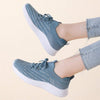 Stay Active in Style: Women's Anti-Slip Slip-On Walking Shoes