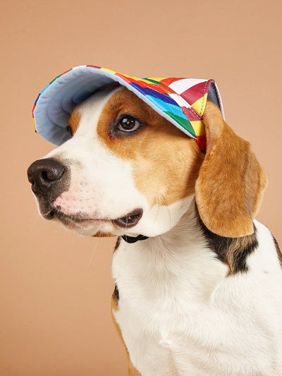 Stylish Dog Baseball Cap with Various Color and Patterns Available