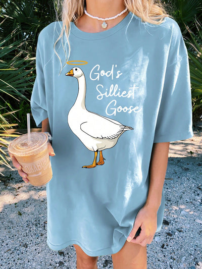 Goose Graphics Casual Tee: A Must-Have Wardrobe Essential