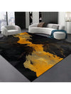 European Elegance Crystal Flannel Rug for Living Room & Bedroom