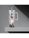 40oz Stainless Steel Insulated Car Cup: Hope, Faith, Love Themed Tumbler - Perfect Holiday and Birthday Gift!