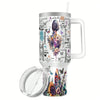 40oz Stainless Steel Insulated Car Cup: Hope, Faith, Love Themed Tumbler - Perfect Holiday and Birthday Gift!