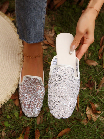 Style Lace Half Slippers: The Perfect Summer Slip-On Sandals