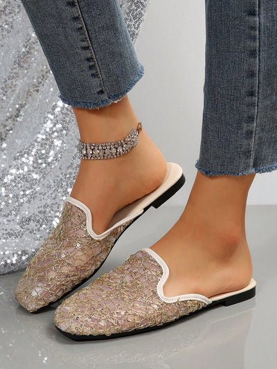 Style Lace Half Slippers: The Perfect Summer Slip-On Sandals