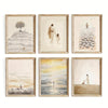 Divine Inspiration: 6-Piece Christian Canvas Poster Set for Home Decor