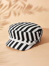 Chic Striped Beret: The Perfect Accessory for Women