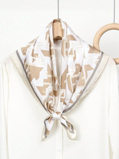 Versatile Floral Print Square Scarf: The Ultimate Fashion Accessory for Women