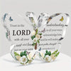 Acrylic Christian Gift: Inspiring Bible Scripture Butterfly Paperweight