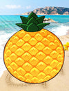 Bring a touch of paradise to your next beach day with the Exotic Pineapple Paradise Beach Towel. Its vibrant design and soft, absorbent material keep you cozy and dry in style. Perfect for lounging, this towel is your go-to for a relaxing day by the water.