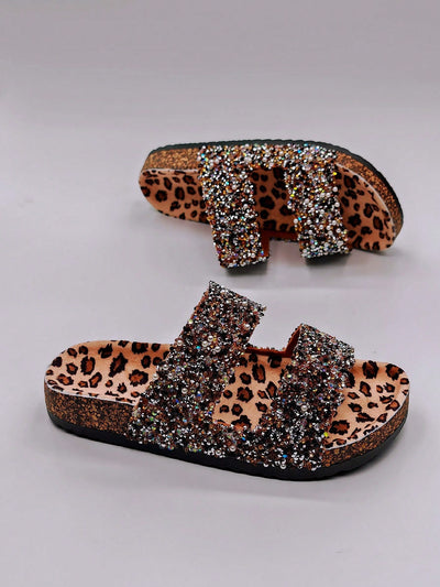 Black Sequined Flat Slippers: Your Must-Have Holiday Home and Beach Companion