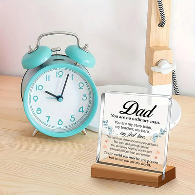 Dad's Birthday & Christmas Gift: The Best Daughter Desk Acrylic Decoration