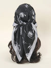 Silk Chain Print Geometric Pattern Headband Scarf Bandana - Chic and Stylish Accessory