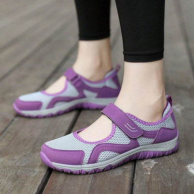 Summer Magic Tape Mesh Sports Shoes: Comfortable and Breathable for Casual Walking