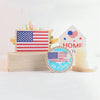 Celebrate Independence Day with this stunning desk ornament. Made for festive home decoration, this American-themed piece proudly displays the stars and stripes of the USA. Show your patriotism and love for your country with this beautiful ornament, perfect for any celebration.