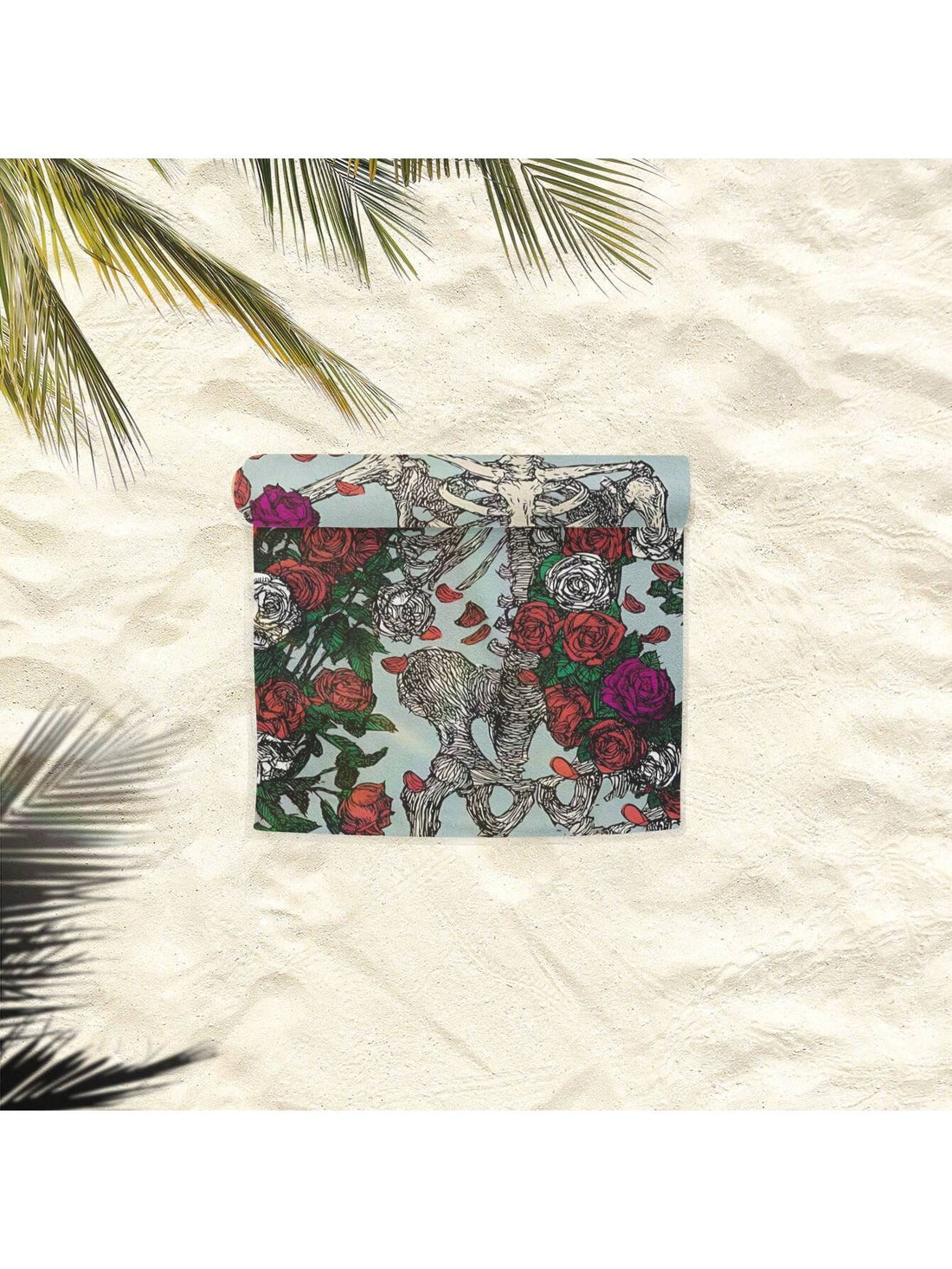 Stay stylish while staying protected with the Rose Skull Paradise <a href="https://canaryhouze.com/collections/towels" target="_blank" rel="noopener">Beach Towel</a>. Made for ultimate comfort and protection, it's perfect for both men and women. With its unique Rose Skull design, you'll turn heads while enjoying a day at the beach. Don't sacrifice style for function, choose Rose Skull Paradise Beach Towel.