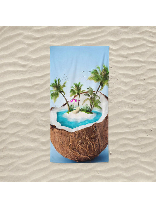 Introducing the Sun, Sand, and Fun: Cartoon Coconut Tree <a href="https://canaryhouze.com/collections/towels" target="_blank" rel="noopener">Beach Towel</a> for Men and Women. Made with high-quality materials, this towel will provide ultimate comfort and absorbency for all your beach adventures. Relax under the shade of the cartoon coconut trees while enjoying the soft, plush feel of this towel. Perfect for all beach lovers.