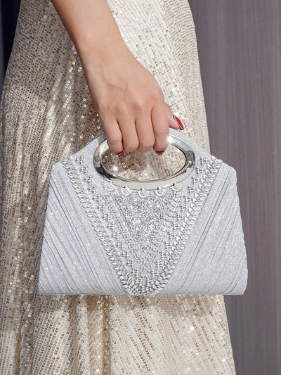 Sparkle and Shine: Glitter Handbag for Evening Parties and Special Events