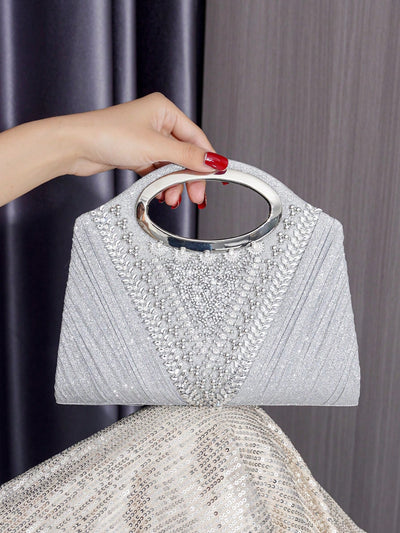 Sparkle and Shine: Glitter Handbag for Evening Parties and Special Events