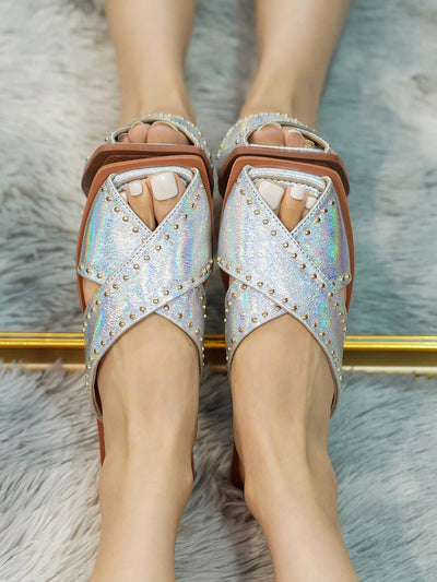 Summer Mules: Fashionable Flat Slipper for Office and Casual Wear - Fairy Style