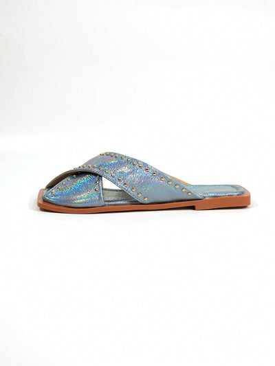 Summer Mules: Fashionable Flat Slipper for Office and Casual Wear - Fairy Style