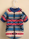 Cozy Canine Chic: Striped Plush Hoodie Pet Sweater for Winter