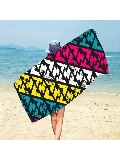 Ultimate Beach Essential: Large Super Absorbent Beach Towel for Summer Fun