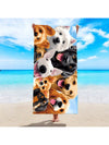 Ultimate Beach Essential: Large Super Absorbent Beach Towel for Summer Fun