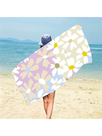 Ultimate Beach Essential: Large Super Absorbent Beach Towel for Summer Fun