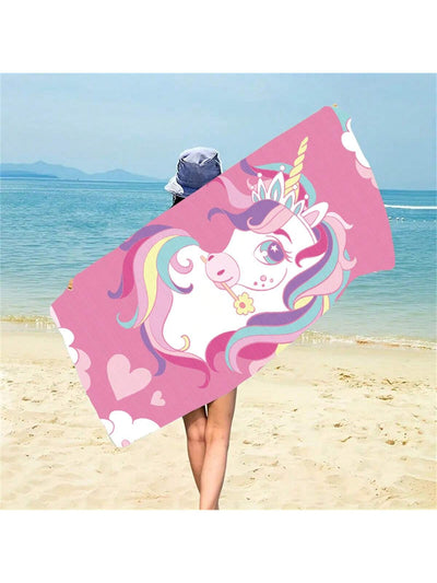 Ultimate Beach Essential: Large Super Absorbent Beach Towel for Summer Fun