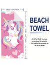 Ultimate Beach Essential: Large Super Absorbent Beach Towel for Summer Fun