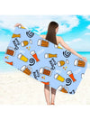 Ultimate Beach Essential: Large Super Absorbent Beach Towel for Summer Fun