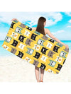 Ultimate Beach Essential: Large Super Absorbent Beach Towel for Summer Fun