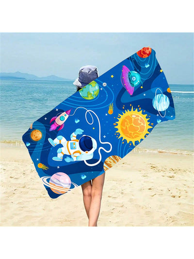 Ultimate Beach Essential: Large Super Absorbent Beach Towel for Summer Fun