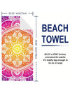 Ultimate Beach Essential: Large Super Absorbent Beach Towel for Summer Fun