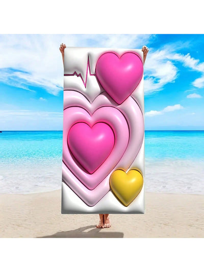 Ultimate Beach Essential: Large Super Absorbent Beach Towel for Summer Fun