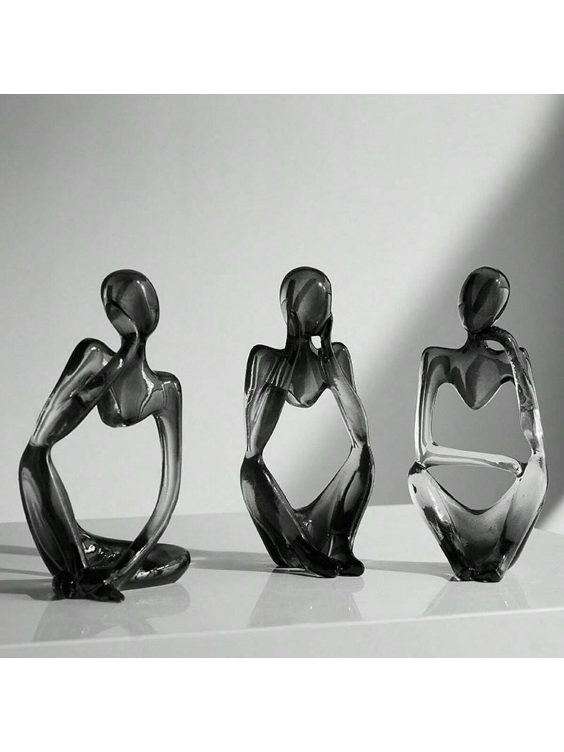 Elevate your <a href="https://canaryhouze.com/collections/ornaments" target="_blank" rel="noopener">home decor</a> with our Artistic Luxury Resin Trio. Crafted with high-quality resin, this set of three pieces is a perfect personal decoration for any room. With its elegant design and intricate details, it also makes a unique and thoughtful gift for friends. Transform your space and show your refined taste with this luxurious trio.