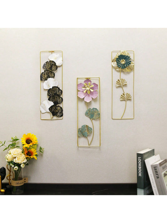 Add a touch of color and style to your living room or bedroom with our modern and minimalist Colorful Flower Iron Wall Mount. Crafted from durable iron, this wall mount is built to last and adds a vibrant pop of color to any space. Upgrade your home decor with this beautiful piece.