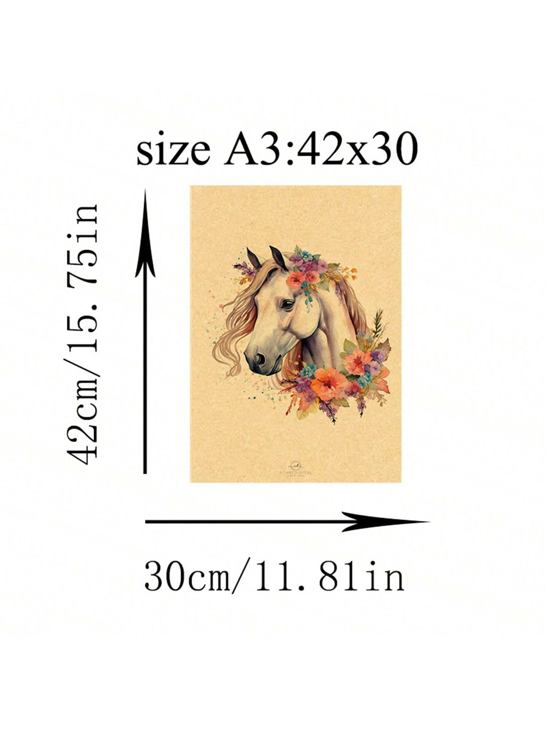 Elevate your home decor with our Vintage Horse Design Wall Sticker Set. Perfect for adding a touch of style to your home, bar, or cafe. Our easy-to-use stickers feature a vintage horse design that will surely impress. Upgrade your space today!