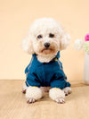 Fashionable and Functional: Reflective Stripe Waterproof Raincoat for Small Dogs - Perfect for All Seasons!