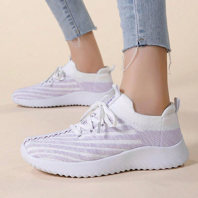 Comfort and Style: Women's Slip-On Anti-Slip Running Shoes