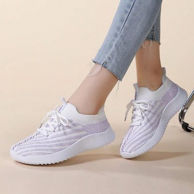 Comfort and Style: Women's Slip-On Anti-Slip Running Shoes