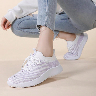 Comfort and Style: Women's Slip-On Anti-Slip Running Shoes