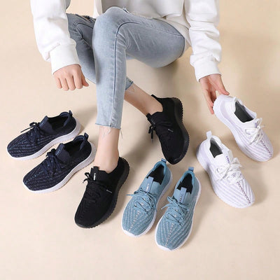 Comfort and Style: Women's Slip-On Anti-Slip Running Shoes