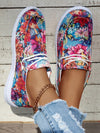 Floral Print Canvas Sneakers: Stylish, Comfortable, and Easy to Wear