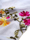 Chic Embroidered Sunscreen Scarf: Perfect for Daily Wear and Work Styles